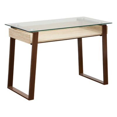 Bureau rectangulaire en verre trempé ARIRO ATMOSPHERA
