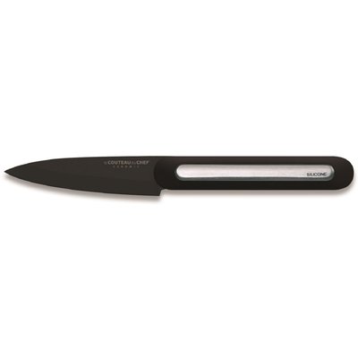 Couteau Office silicone manche - lame noir Blister Pegb LE COUTEAU DU CHEF