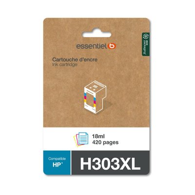 Cartouche d'encre H303 XL 3 couleurs ESSENTIEL B