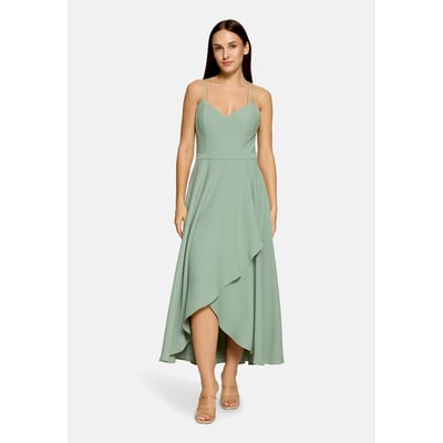 Robe de soirée à volant VERA MONT