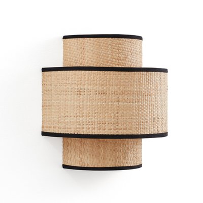 Dolkie Raffia Double Shade Wall Light LA REDOUTE INTERIEURS