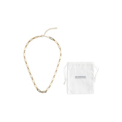 Collier chaîne en acier inoxydable NEXT