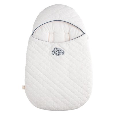 Nid d'ange bébé 5 attaches en coton matelassé SAUTHON