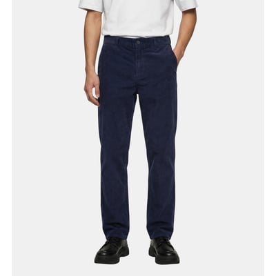 Pantalon droit tinokord velours milleraies coton GALERIES LAFAYETTE