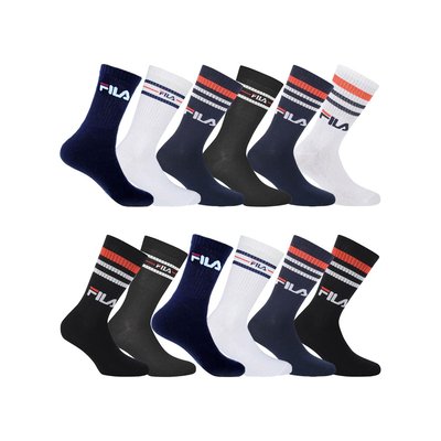 Lot de 12 Pack suprise Chaussette Sport coton FILA
