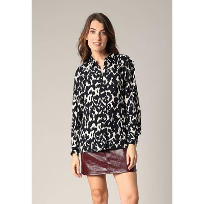 Chemise fluide à imprimé abstrait CARILY DEELUXE