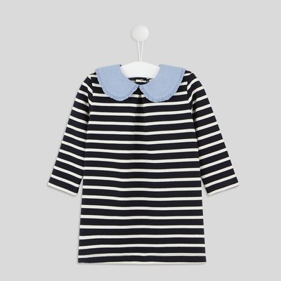 Robe droite col claudine La Redoute