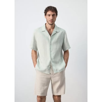 Chemise regular fit 100 % lin MANGO MAN
