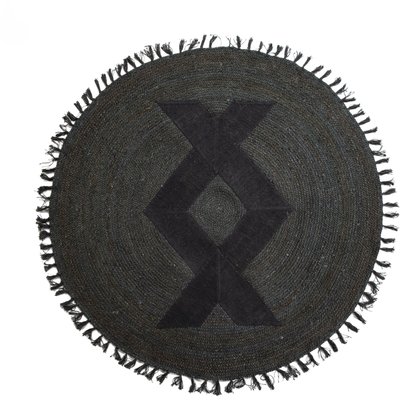 Tapis rond en jute, Country Charm RECOLLECTION