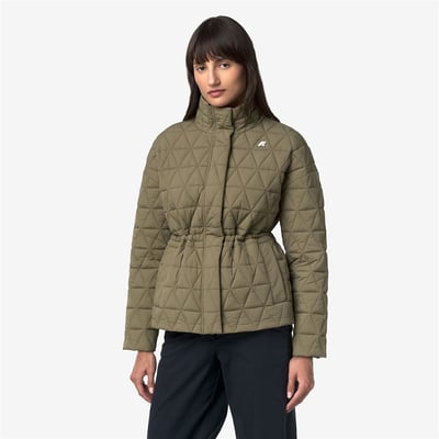 Coupe-vent mi-long, SELENE DIAMOND QUILTED WARM K-WAY