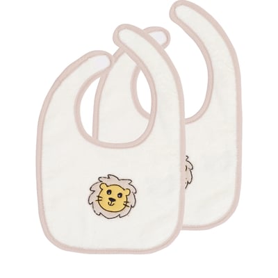 Lot de 2 bavoirs THEO LE LION SENSEI MAISON