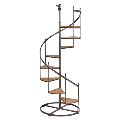 Étagère en métal et bois escalier AUBRY GASPARD