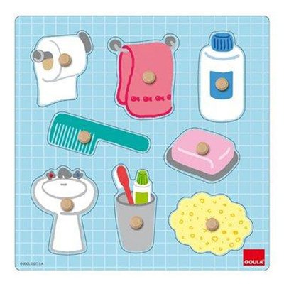 Puzzle bain de l'enfant GOULA