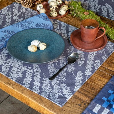 Set de table enduit en Coton, ORIGIN NATURE LE JACQUARD FRANCAIS