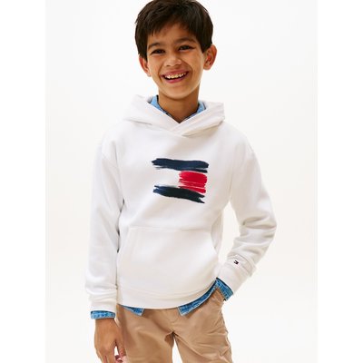 Sweat à capuche, imprimé drapeau, en molleton TOMMY HILFIGER