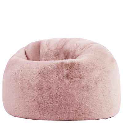 Pouf classique imitation fourrure pour enfants Oeko-Tex® ICON
