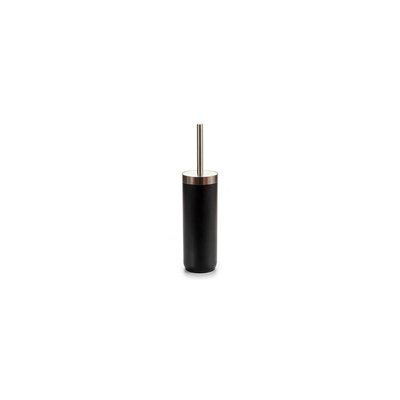 Balai Brosse WC Inox et Plastique Noir WADIGA