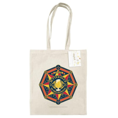 Tote bag motif/style emblème BUTTERBEER THE THREE BROOMSTICKS HARRY POTTER