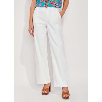 Pantalon droit coton épais LINE LA FIANCÉE