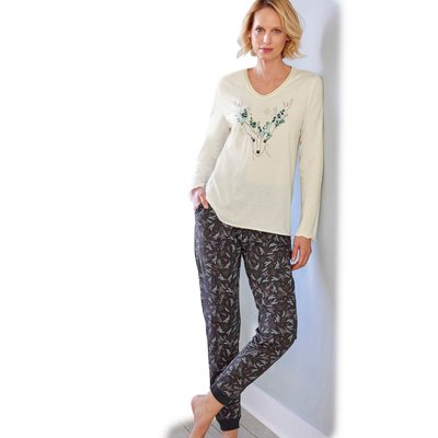 T-shirt de pyjama maille jersey émerisée DAMART