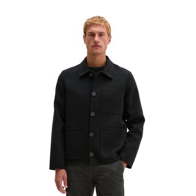 Veste en laine coupe classique en laine mélangée double face toute douce MARC O'POLO