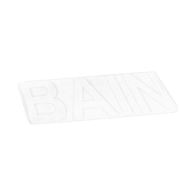 Tapis De Bain Coton Uni Fuchsia 1000g/m² - Dimensions 50x85cm, éponge épaisse Et Absorbante