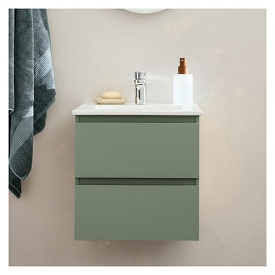 Meuble vasque 45cm et robinet chromé SORRENTO MOB IN