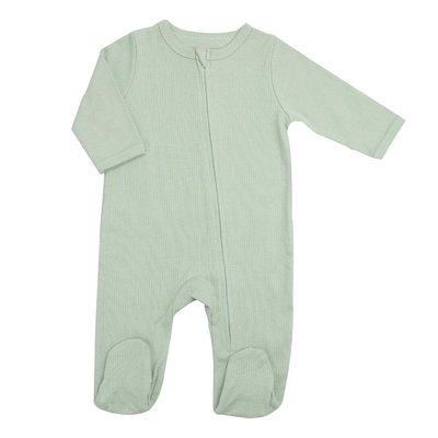Pyjama coton zippé - Sauge TROIS KILOS SEPT