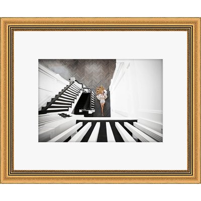 Tirage encadré sur aluminium falling angle 50x40 cm CEANOTHE