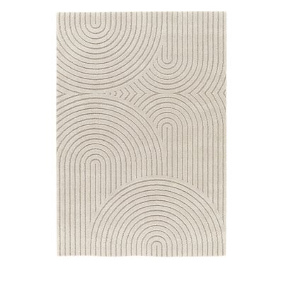 Tapis contemporain à motif géométrique - ESTEBAN DRAWER