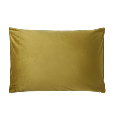 Housse de coussin unie en velour, GATSBY ESSIX