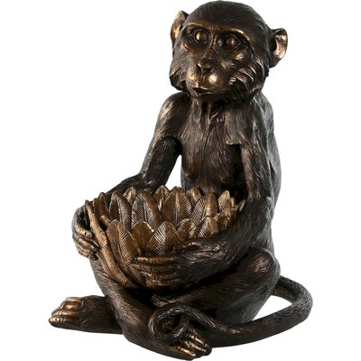 Sculpture en résine singe, Colonial RECOLLECTION