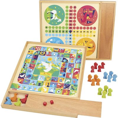 Jeux de l'oie et petits chevaux JEUJURA