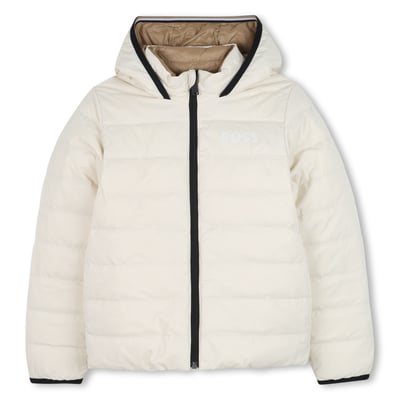 Chemise en duvet réversible avec capuche BOSS KIDSWEAR