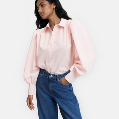 Chemise manches longues bouffantes LA REDOUTE COLLECTIONS