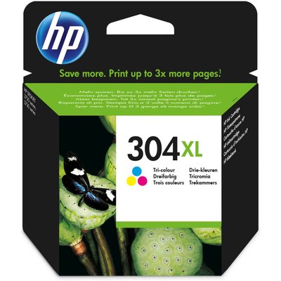 Cartouche d'encre 304 XL 3 couleurs HP