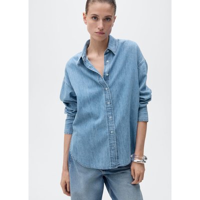 Chemise denim oversize MANGO