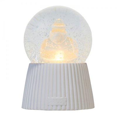 Boule à neige lumineuse Santa SIRIUS