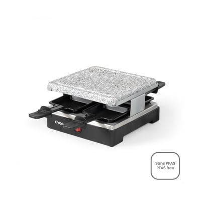 Appareil à raclette 4 personnes LIVOO