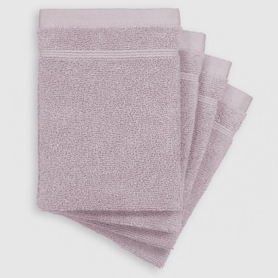 4er-Pack Waschlappen Zavara, Schlingenfrottee LA REDOUTE INTERIEURS