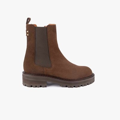 Bottine cuir velours JOELY MAISON TOUFET