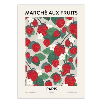 Affiche 30x40 cm - Paris Market - El Buen Limon WALL EDITIONS
