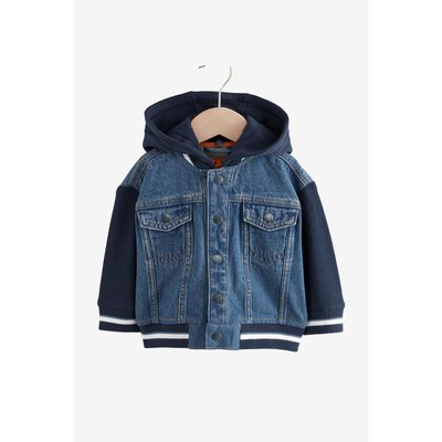 Veste à capuche en denim NEXT