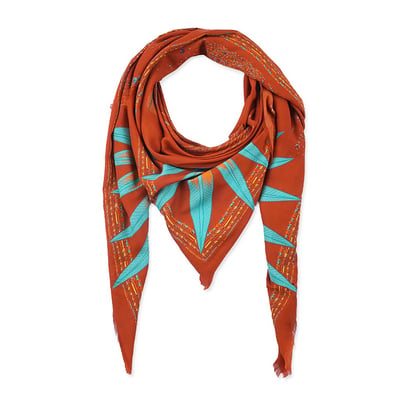 Foulard imprimé COMETE WILD