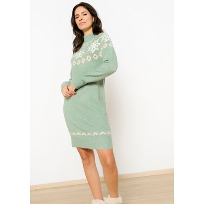 Robe en maille en jacquard LOLALIZA