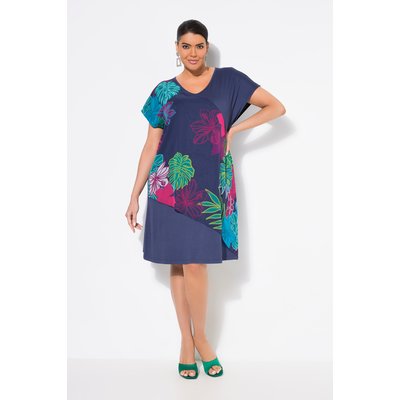 Robe en jersey, voile en mousseline ULLA POPKEN