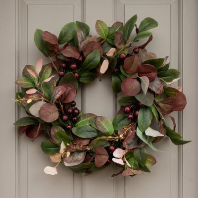 45cm Seasonal Foliage Wreath SO'HOME