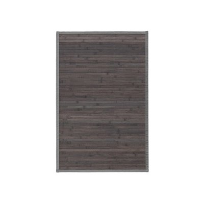 Tapis Descente de Lit Bambou Gris - 60x90cm WADIGA