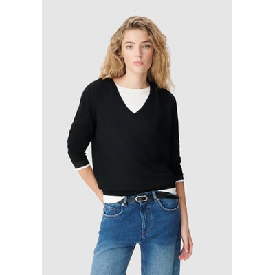 Pull encolure V 100% laine IKKS