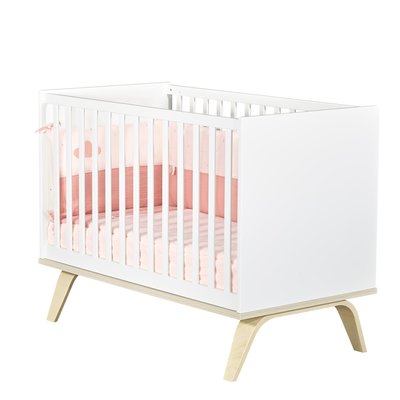 Lit bébé à barreaux en bois SAUTHON